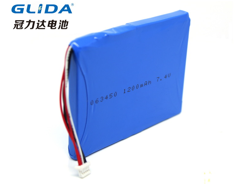 7.4V 1200mAh 18650GPS锂电池组